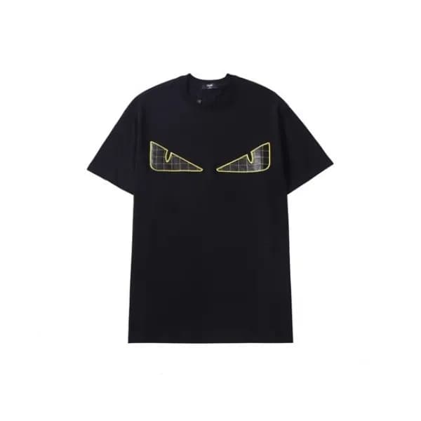 [펜디]Fendi 2021 Mens Logo Casual Short Sleeved Tshi… - 1