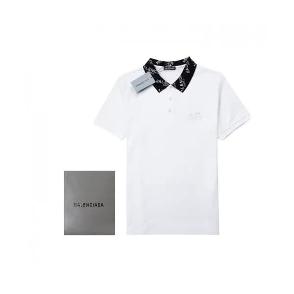 [발렌시아가]Balenciaga 2021 Mens Logo Cotton Short Slee… - 1