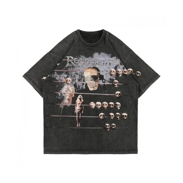Represent Mm/Wm Wolf Logo Cotton Short Sleeved Ts… - 1