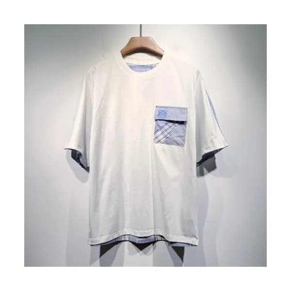 [추천템]Loewe Mm/Wm Smile Short Sleeved Tshirts Whit… - 1