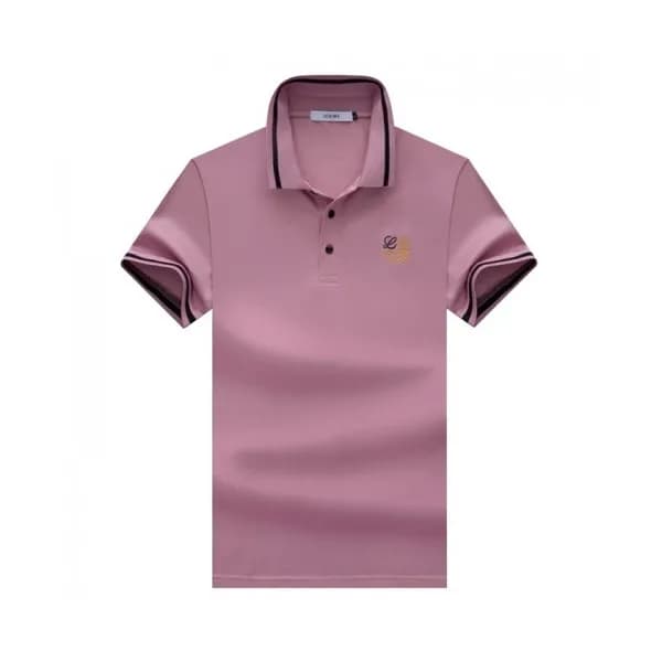 Loewe Mens Smile Short Sleeved Tshirts Pink - 로에베… - 1