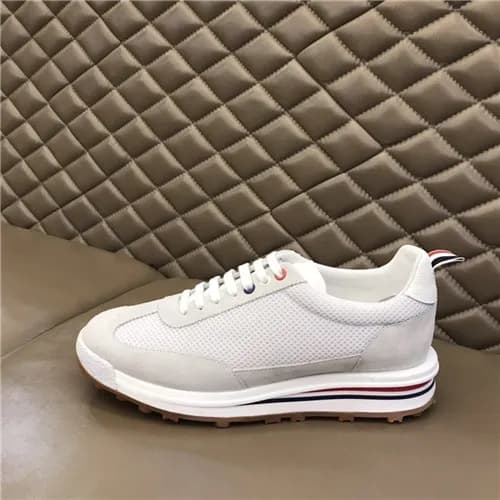 Thom Browne 2021 Men's Leather Sneakers,THOMS0… - 1