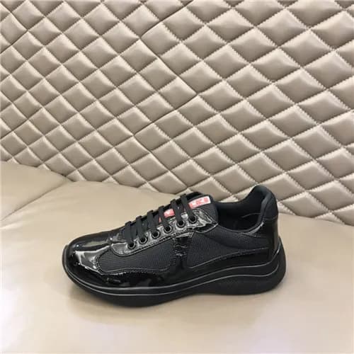 Prada 2021 Men's Leather Sneakers,PRAS0821 - 프… - 1