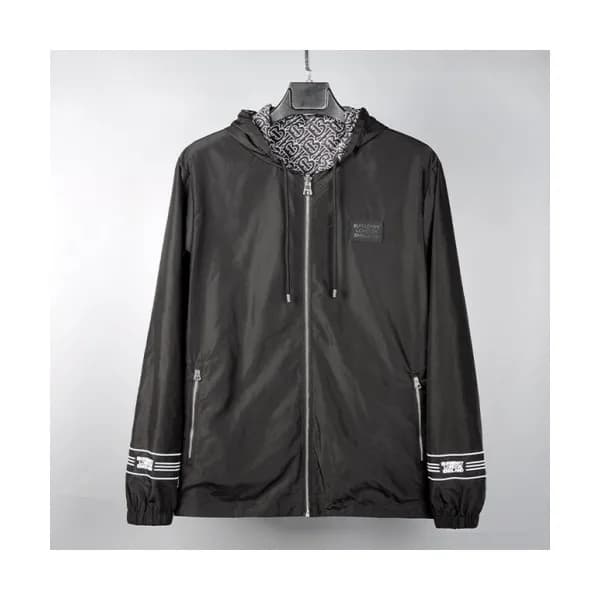 Burberry 2021 Mens Classic Casual Jackets Black - … - 1