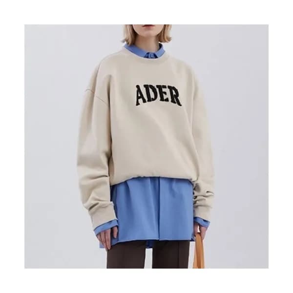 ADER Mens Minimal Cotton Tshirts Ivory - ADER 202… - 1