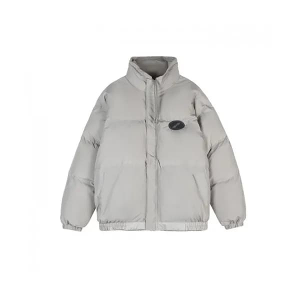 WELLDONE Mm/Wm Retro Logo Down Padding Gray - 웰던 … - 1