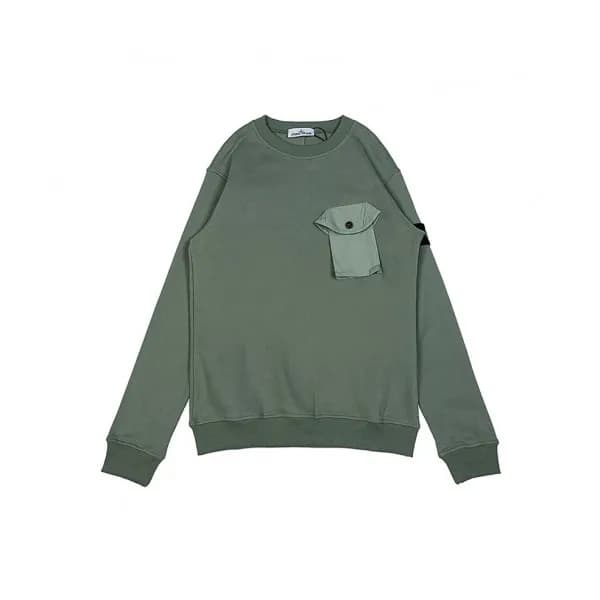 Stone Island / Mens Light Reflection Logo Cotton M… - 1