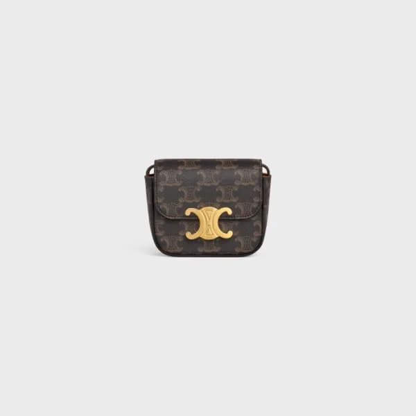 셀린느 여성 미니 트리옴페 크로스백 - Celine Womens Mini Triomphe … - 1