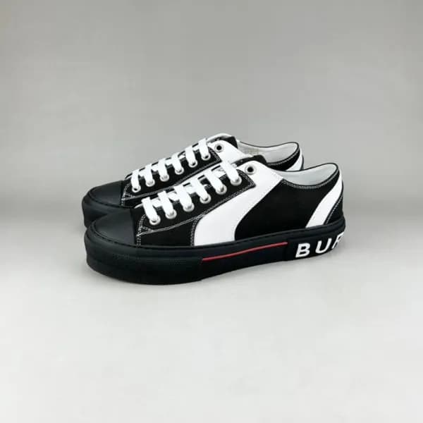 버버리 남성 트렌디 블랙 스니커즈 - Mens Black Sneakers - bur0445… - 1