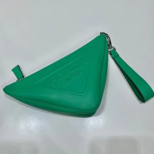 프라다 여성 그린 파우치 - Prada Womens Green Pouch - pra0279… - 1
