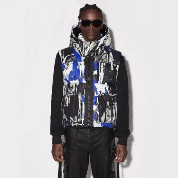 아미리 남성 블랙 다운 베스트 - Amiri Mens Black Vest - amr0375… - 1