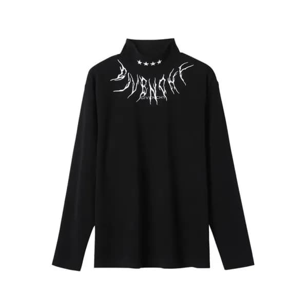 지방시 남성 캐쥬얼 블랙 맨투맨 - Givenchy Mens Black Tshirts - … - 1