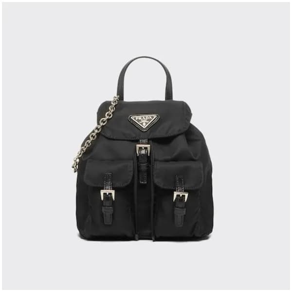 프라다 여성 블랙 미니 백팩 - Prada Womens Black Back Pack - p… - 1