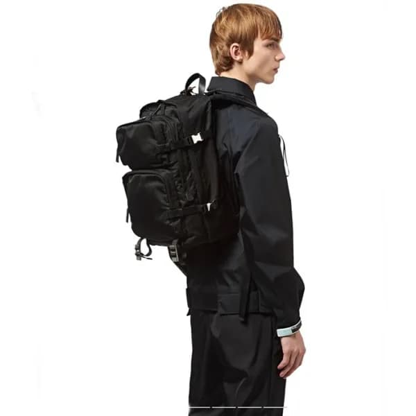 프라다 남성 블랙 백팩 - Prada Mens Black Back Pack - pr155x - 1