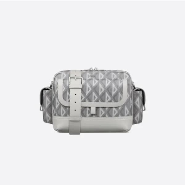 디올 남성 그레이 다이아몬드 크로스백 - Dior Mens Gray Cross Bag - … - 1
