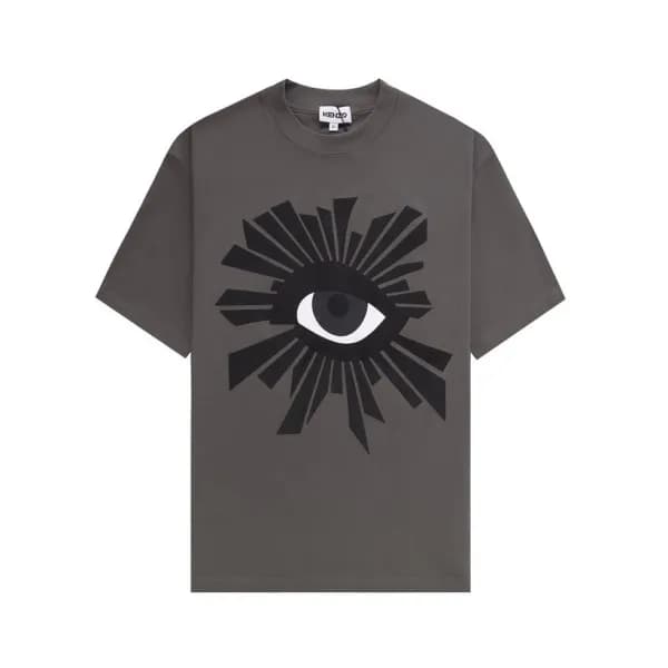 겐조 남/녀 그레이 크루넥 반팔티 - Kenzo Unisex Gray Tshirts - k… - 1