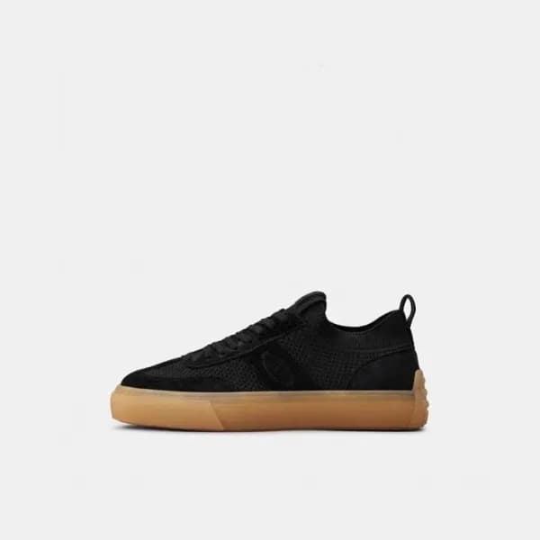 토즈 남성 베이직 블랙 스니커즈 - Tods Mens Black Sneakers - tod… - 1