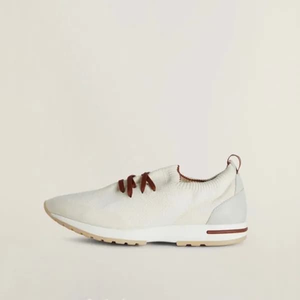 로로피아나 남성 화이트 스니커즈 - Loro Piana Mens White Sneakers… - 1