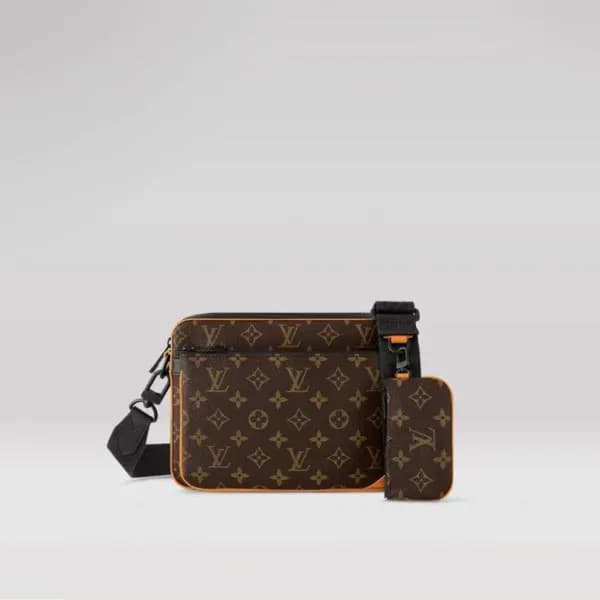 루이비통 남성 브라운 메신저백 - Louis vuitton Mens Brown Cross … - 1
