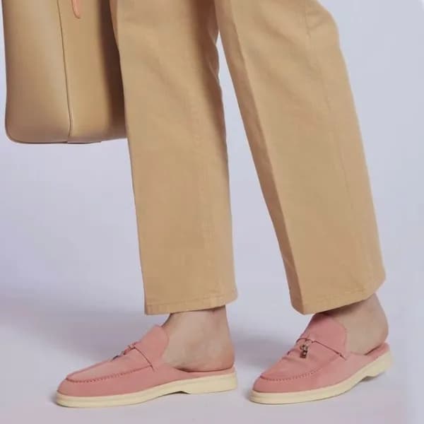 로로피아나 여성 버건디 블로퍼 - Loro Piana Womens Burgundy Bloa… - 1