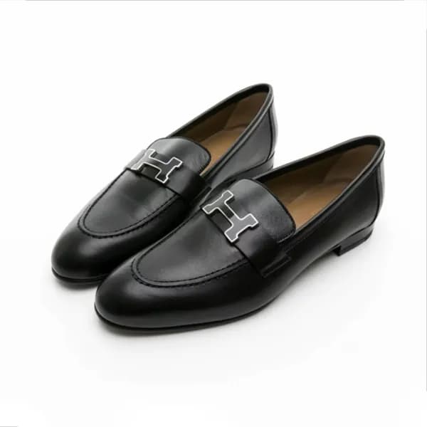 에르메스 남/녀 파리 로퍼 【매장-230만원대】 - Hermes Unisex Black L… - 1