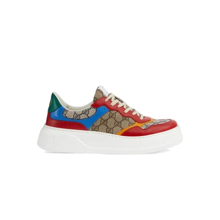 구찌 GG 레드/블루 스니커즈 【매장-140만원대】 - Gucci Womens Red Sn… - 1