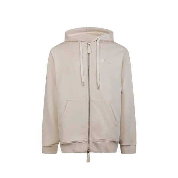 버버리 남성 베이지 후드티 - Burberry Mens Beige Hoodie - bu34… - 1