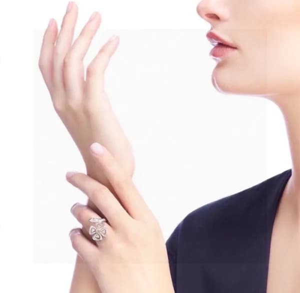 불가리 여성 골드 반지 - Bvlgari Womens Gold Ring - acc1409x - 1