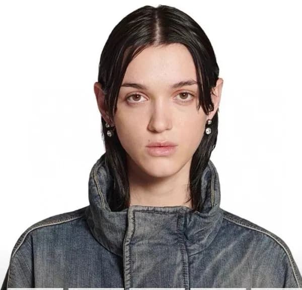 발렌시아가 여성 골드 이어링 - Balenciaga Womens Gold Earring -… - 1