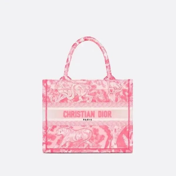 디올 여성 핑크 북토트 - Dior Womens Pink Book Tote - dib532… - 1