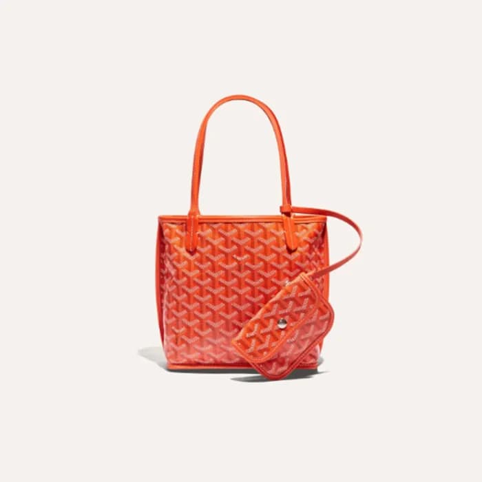 고야드 여성 오렌지 앙주 백 미니 - Goyard Womens Mini Anjou Bag … - 1