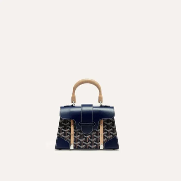 고야드 여성 네이비 스트럭쳐 사이공 백 미니 - Goyard Womens Mini Stru… - 1
