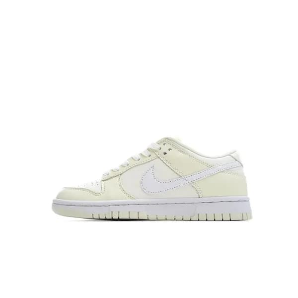나이키 남/녀 옐로우 스니커즈 - Nike Dunk Low Unisex Sneakers -… - 1
