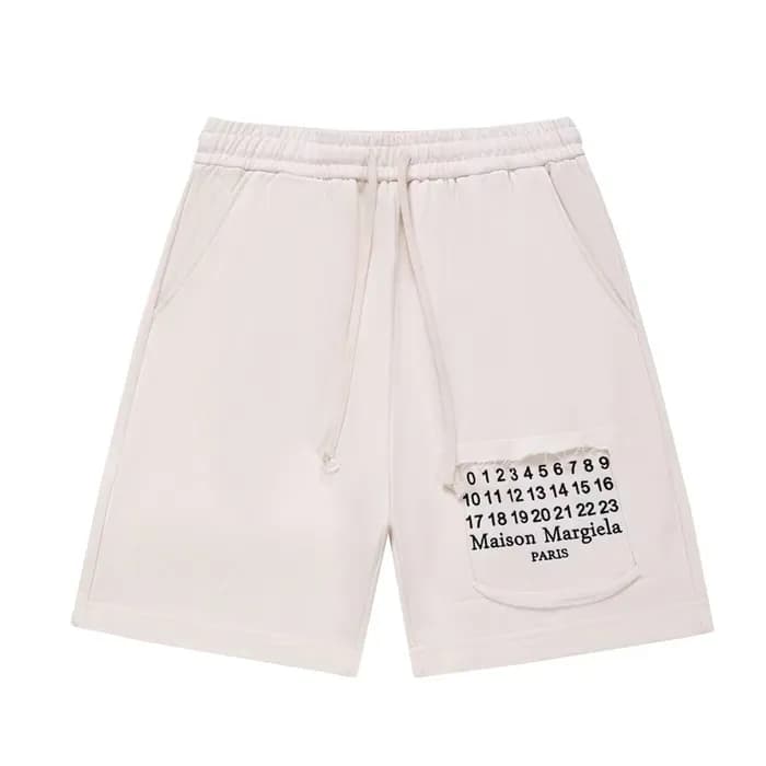 메종마르지엘라 남성 화이트 반바지 - Maison Margiela Mens White Ha… - 1