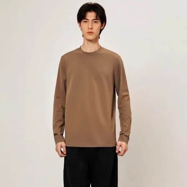 에르메스 남성 라운드 긴팔티 - Hermes Mens Round Tshirts - hec2… - 1