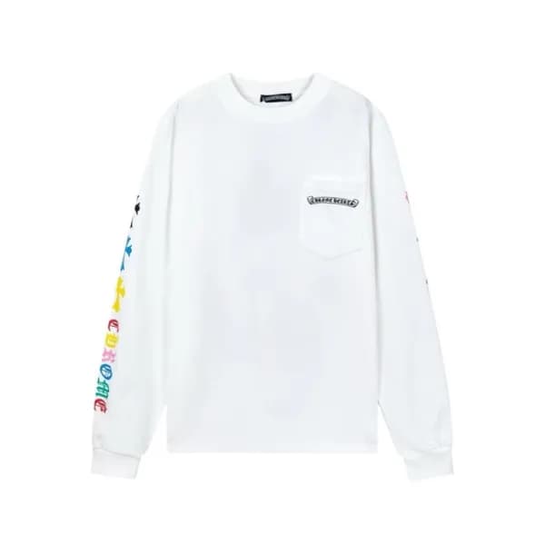 크롬하츠 남성 라운드 맨투맨 - Chrome Hearts Mens Round Tshirt … - 1