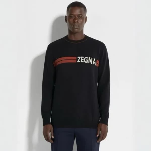 에르메네질도 제냐 남성 라운드 스웨터 - Ermenegildo Zegna Mens Roun… - 1