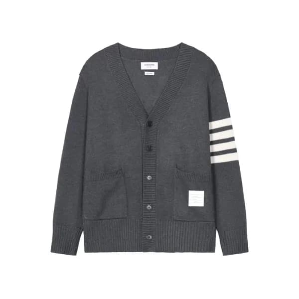 톰브라운 남성 브이넥 가디건 - Thom Browne Mens V-neck Cardigan…
