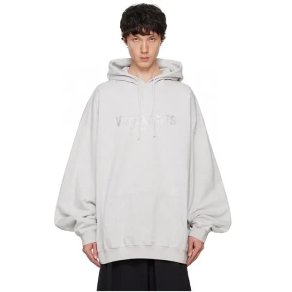 베트멍 남/녀 베이직 후드티 - Vetements Unisex Basic Hoodie - … - 1