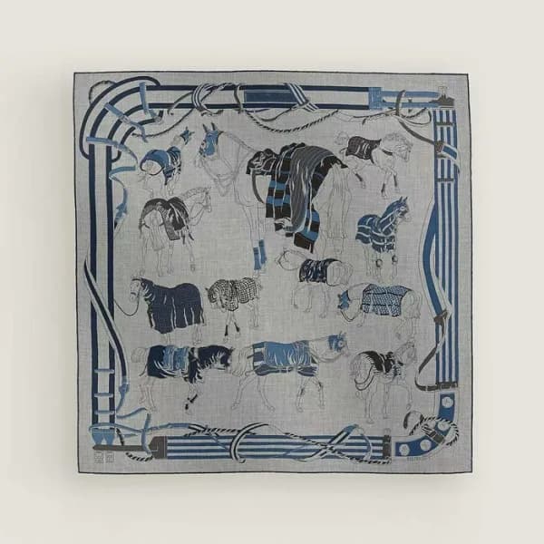 에르메스 여성 실크 스카프 - Hermes Womens Silk Scarf - acc308… - 1
