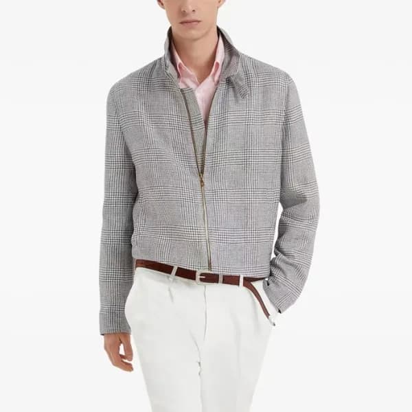 브루넬로쿠치넬리 남성 베이직 재킷 - Brunello Cucinelli Mens Basic… - 1