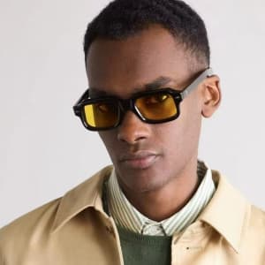 자크마리마지 남성 이니셜 선글라스 - Jacques Marie Mage Mens Sungl…