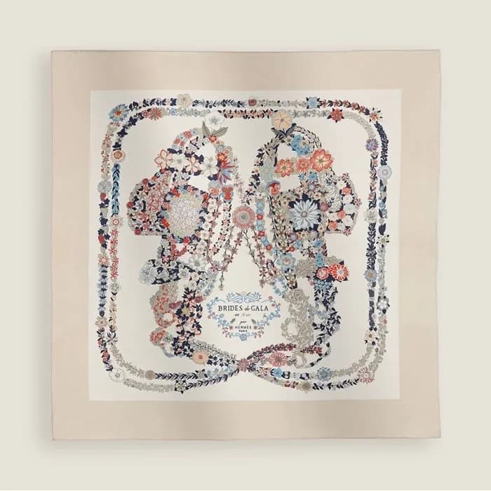 에르메스 여성 실크 스카프 - Hermes Womens Silk Scarf - acc450… - 1