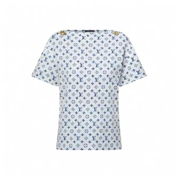 루이비통 여성 반팔 티셔츠 - Louis vuitton Womens Monogram Tsh… - 1