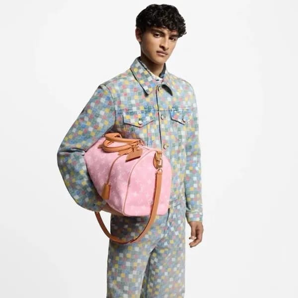 루이비통 남성 데님 재킷 - Louis vuitton Mens Denim Jacket - … - 1