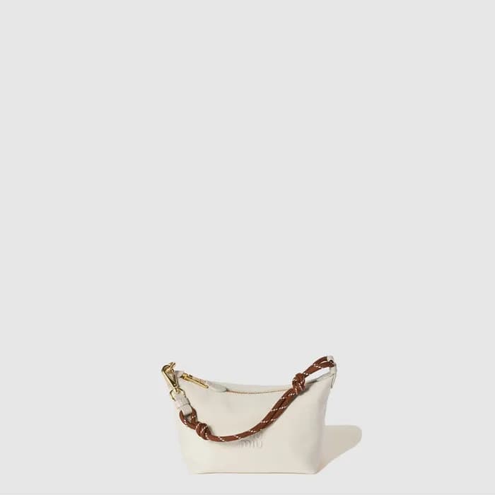 미우미우 여성 가바딘 파우치 - Miumiu Womens Gabardine pouch - … - 1