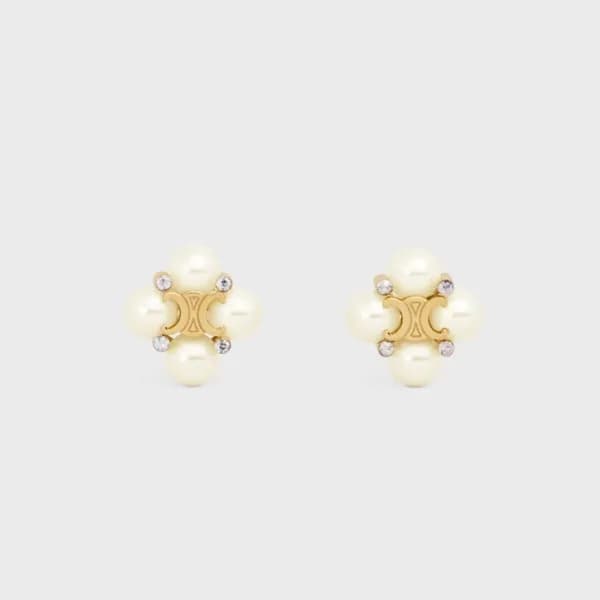 셀린느 여성 르 펄 이어링 - Celine Womens Les Perles Earrings… - 1