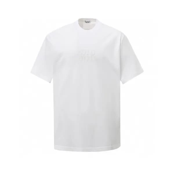미우미우 남성 라운드 반팔 티셔츠 - Miumiu Mens Round Tshirt - mi… - 1