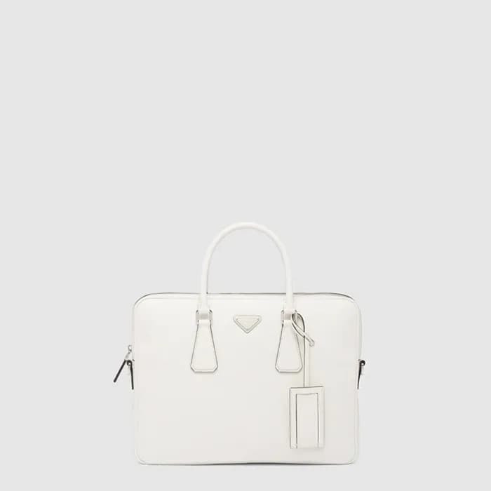 프라다 남성 가죽 브리프케이스 2VE368 - Prada Mens Leather Brief… - 1