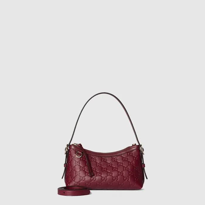 구찌 여성 GG 엠블럼 스몰 숄더백 - Gucci Womens GG Emblem Small… - 1